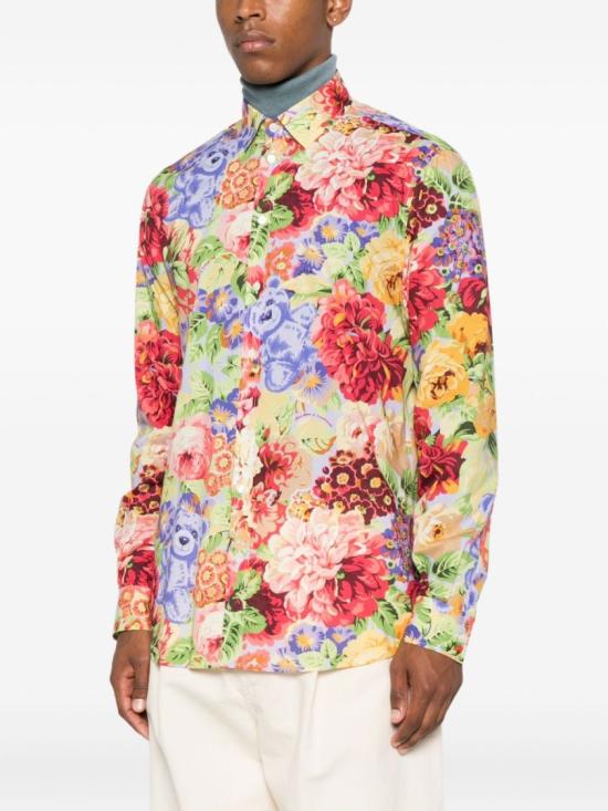 25FW 모스키노 셔츠 V0233 5262 1888 Multicolor - MOSCHINO