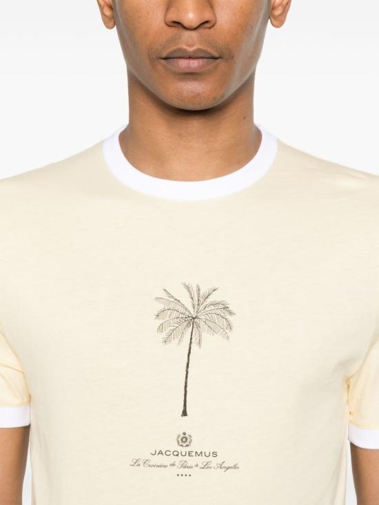 25SS 자크뮈스 반팔 티셔츠 255JS281 2463 1IZ Neutrals - JACQUEMUS