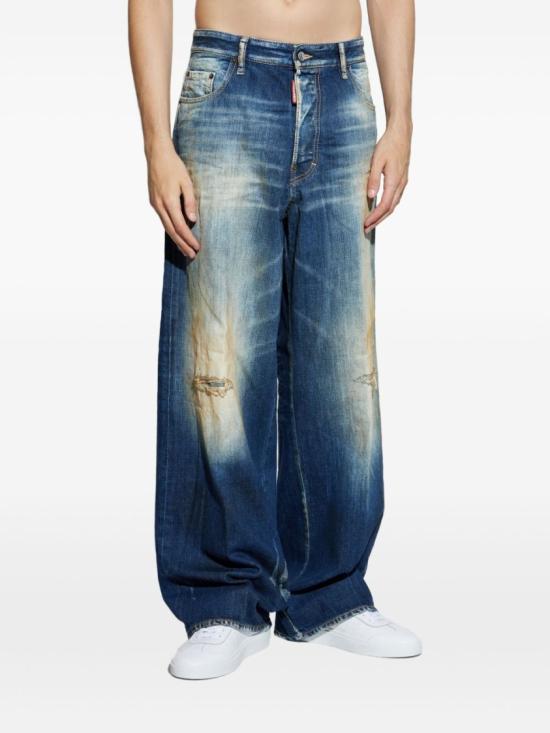 25FW 디스퀘어드2 데님 팬츠 S71LB1651 D30011 470 Blue - DSQUARED2