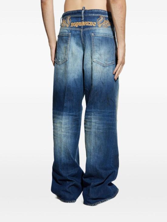 25FW 디스퀘어드2 데님 팬츠 S71LB1651 D30011 470 Blue - DSQUARED2