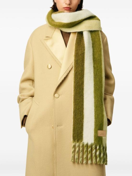 25FW 아미 머플러/스카프 USF675 AW0009 1874 Green - AMI