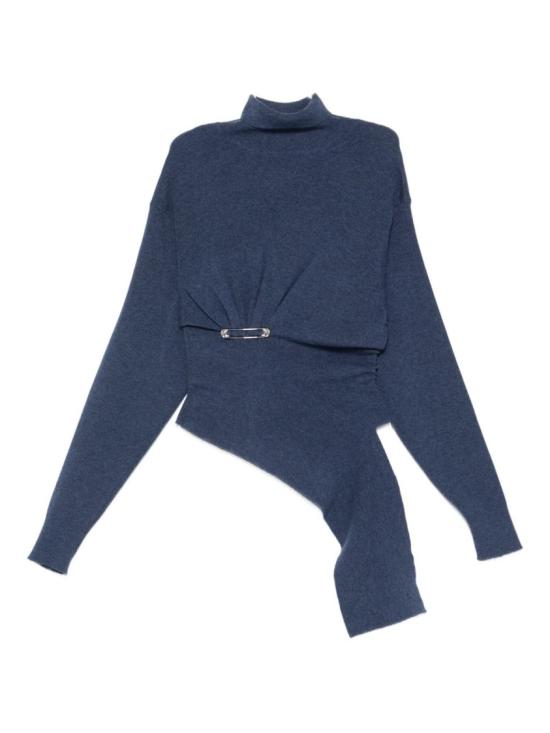 25FW 랑방 긴팔 티셔츠 RW PO0004 K065 H25 251 Blue