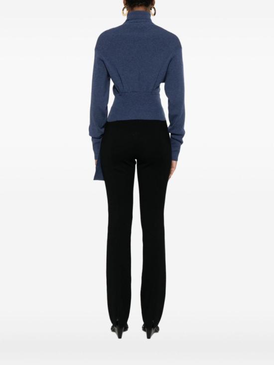 25FW 랑방 긴팔 티셔츠 RW PO0004 K065 H25 251 Blue - LANVIN