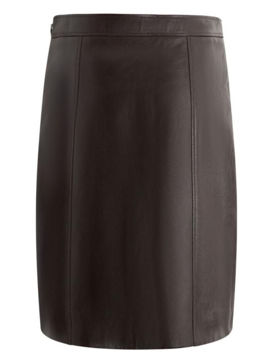 25FW 발리 미디 스커트 WLE07G PE060 U806 Brown