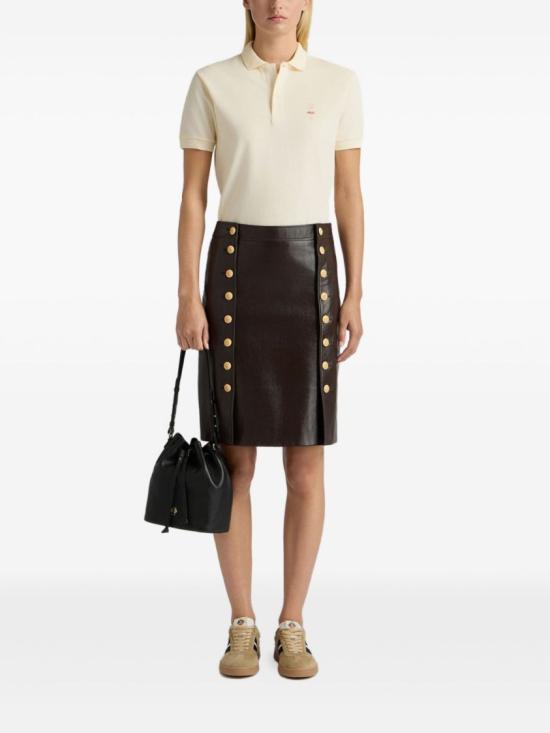 25FW 발리 미디 스커트 WLE07G PE060 U806 Brown - BALLY