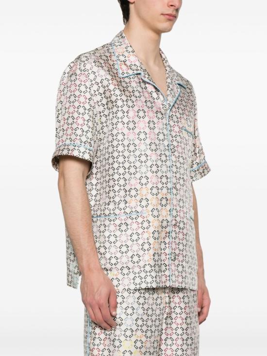  지방시 반팔 셔츠 BM613U15Z8 960 Multicolor - GIVENCHY