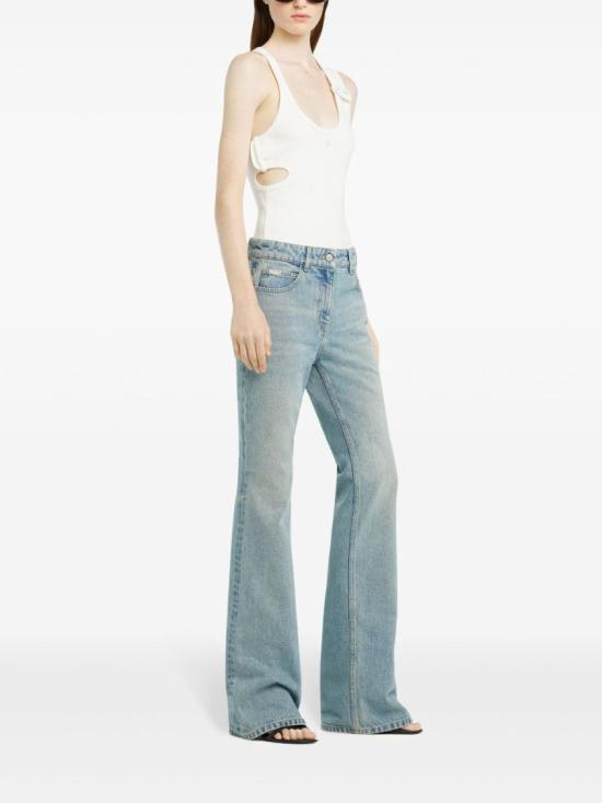 25FW 쿠레쥬 데님 팬츠 VESDPA918DE0041 7052 Blue - COURREGES