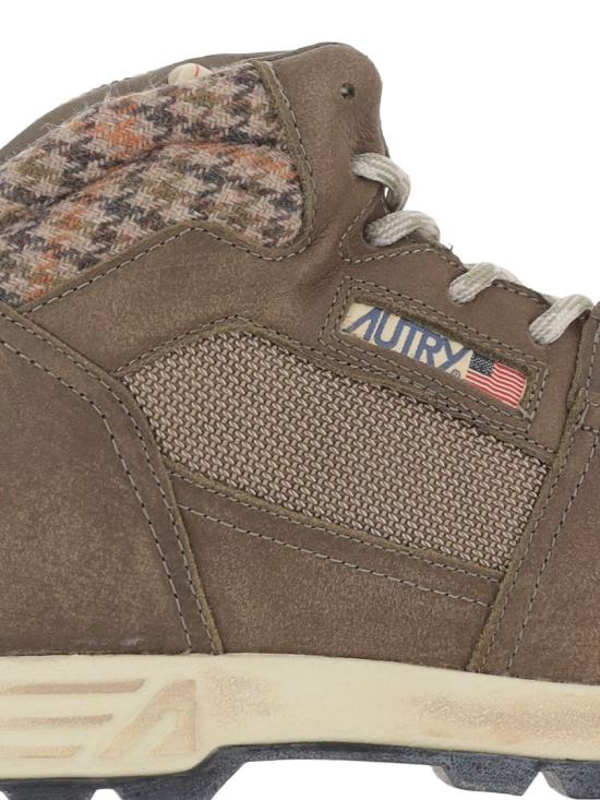 25FW 오트리 말라 부츠 가죽 스웨이드 HBMM SF03 Brown - AUTRY