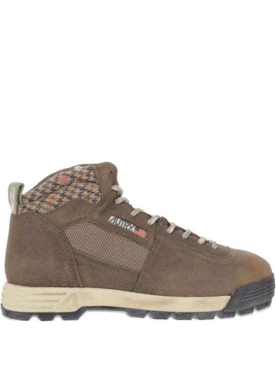 25FW 오트리 말라 부츠 가죽 스웨이드 HBMM SF03 Brown