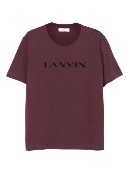 25FW 랑방 반팔 티셔츠 RM TS0012 J300 H25 355 Purple