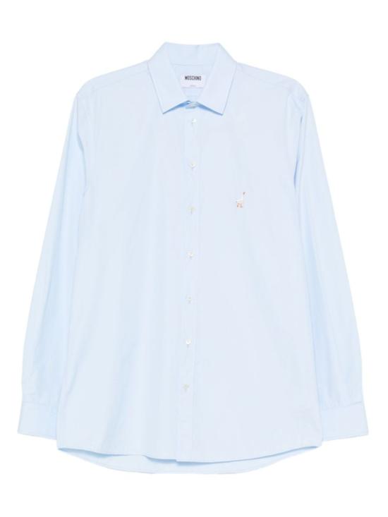 25FW 모스키노 긴팔 셔츠 A0223 5235 1293 Blue