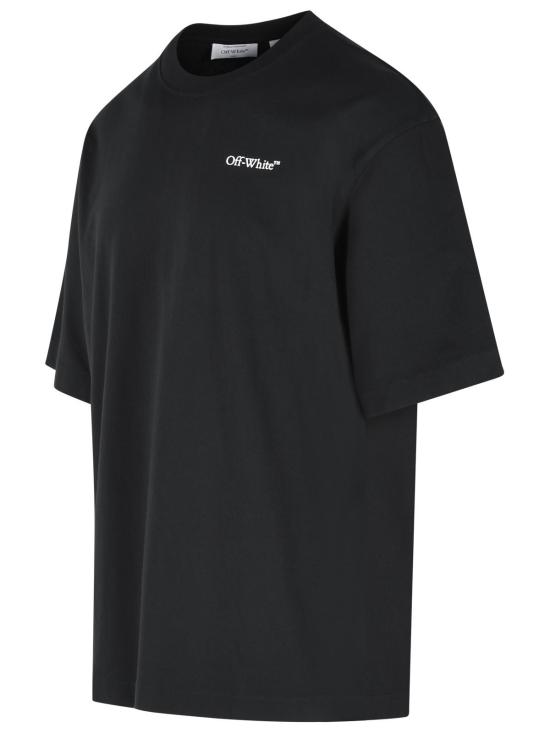 26SS 오프화이트 폴로 티셔츠 44MAA120S26J008001 Black - OFF WHITE