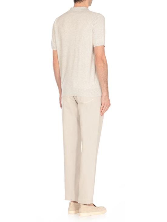 26SS 브루넬로 쿠치넬리 반팔 티셔츠 M29800145 CI807 Grey - BRUNELLO CUCINELLI