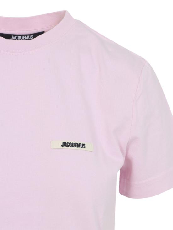26SS 자크뮈스 반팔 티셔츠 TSW00550AJ00029 431 Pink - JACQUEMUS