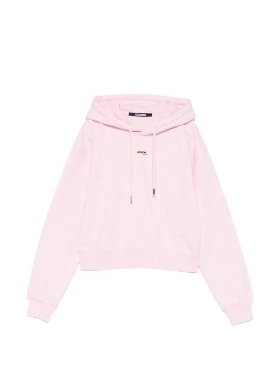 26SS 자크뮈스 르 그로그랭 후드 티셔츠 HOW00247AJ00109 431 Pink