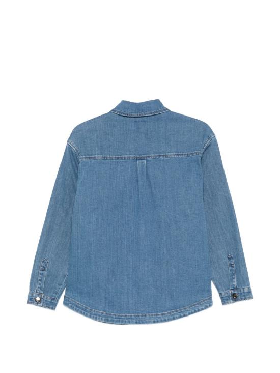 26SS [키즈] 펜디 셔츠 JUA267 AVVUF0QG0 Blue - FENDI