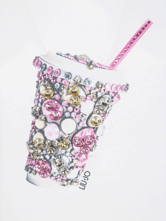 26SS 리우조 반팔 티셔츠 WA6237JS923 P9331 BIANCO - LIU JO