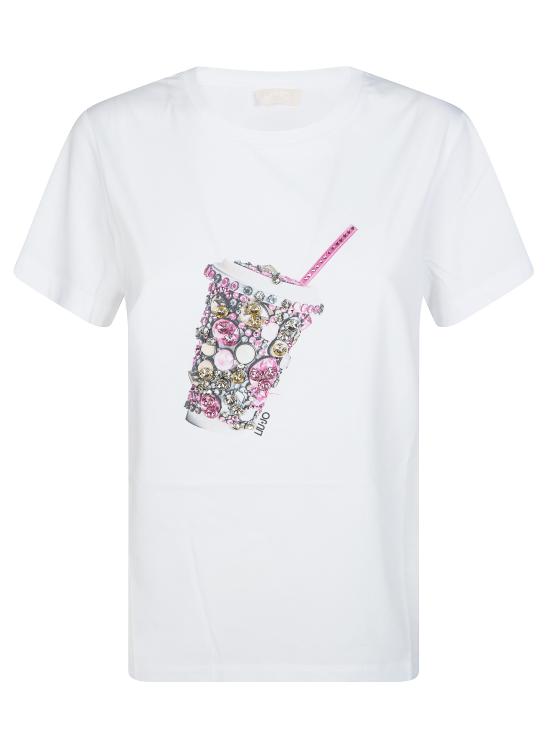 26SS 리우조 반팔 티셔츠 WA6237JS923 P9331 BIANCO