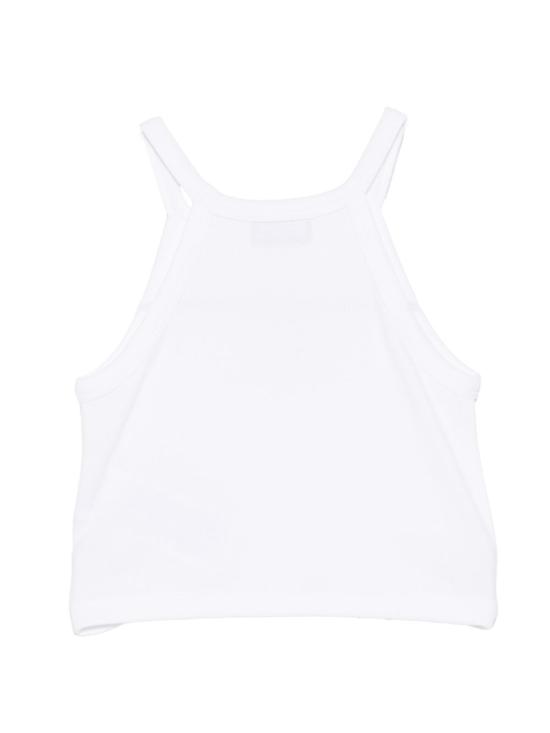 26SS [키즈] 모스키노 탑 HDM06Z LBA3910101 White - MOSCHINO