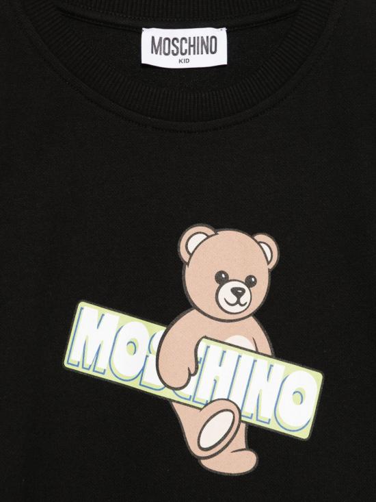 26SS [키즈] 모스키노 원피스 HDV0HK LFA0760100 Black - MOSCHINO