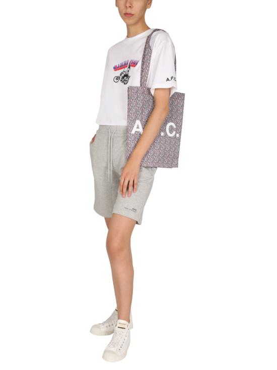  아페쎄 반팔 티셔츠 COEFCM26033 AAB WHITE - A.P.C.