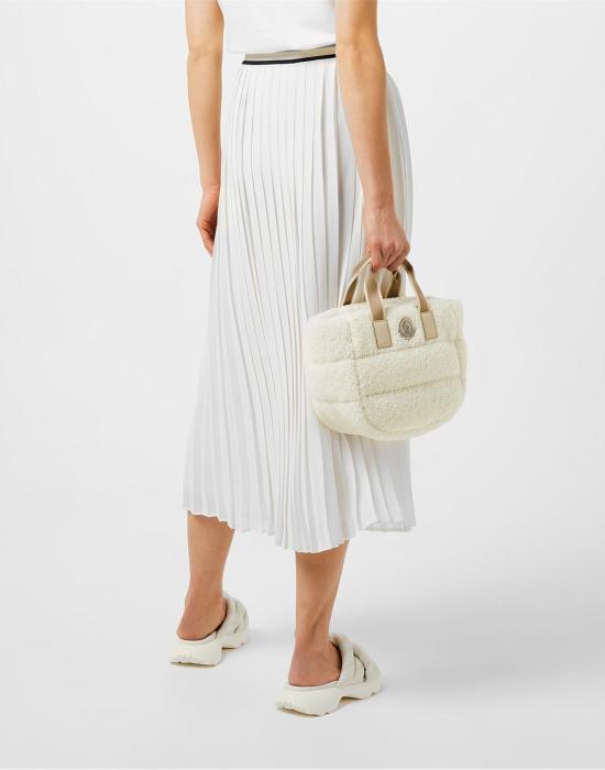 26SS 몽클레어 스트레이트 팬츠 J10932D00001597CH034 WHITE - MONCLER