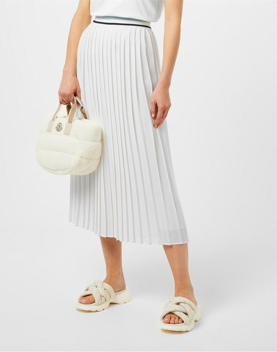 26SS 몽클레어 스트레이트 팬츠 J10932D00001597CH034 WHITE - MONCLER