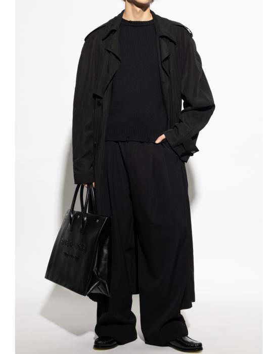 25FW 생로랑 스웨터 604798YALO21000 BLACK - SAINT LAURENT