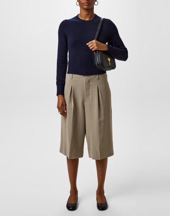 25FW 아미 스웨터 FKS0570054011 BLUE - AMI