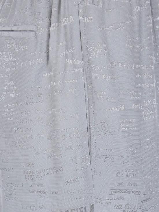 26SS MM6 메종마르지엘라 와이드레그 트라우저 S52KA0529M35737 001J GREY - MM6 MAISON MARGIELA