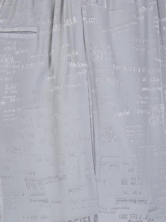 26SS MM6 메종마르지엘라 와이드레그 트라우저 S52KA0529M35737 001J GREY - MM6 MAISON MARGIELA