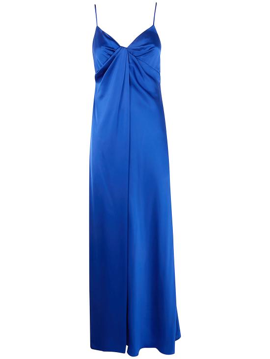 26SS 랄프 로렌 미디 원피스 253P03625001 CRUISE BLUE