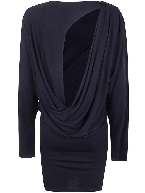 26SS 자크뮈스 미디 원피스 26EDRW00823AJ00253 990 BLACK - JACQUEMUS