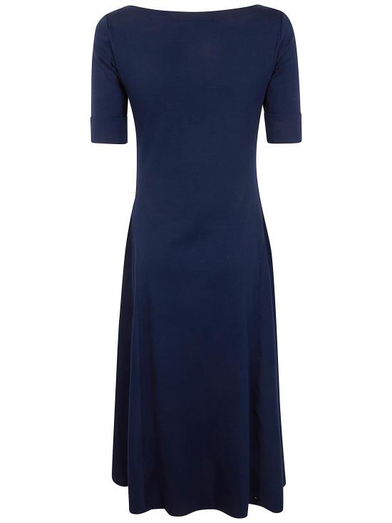 26SS 랄프 로렌 미디 원피스 200973599002 LIGHTHOUSE BLUE - RALPH LAUREN