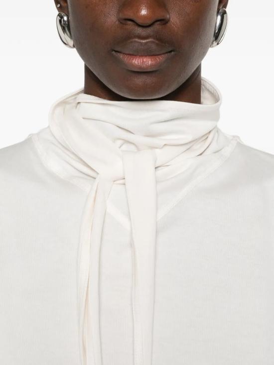 26SS 르메르 저지 숄더 티셔츠 TS0030LJ1018 WH048 WHITE - LEMAIRE