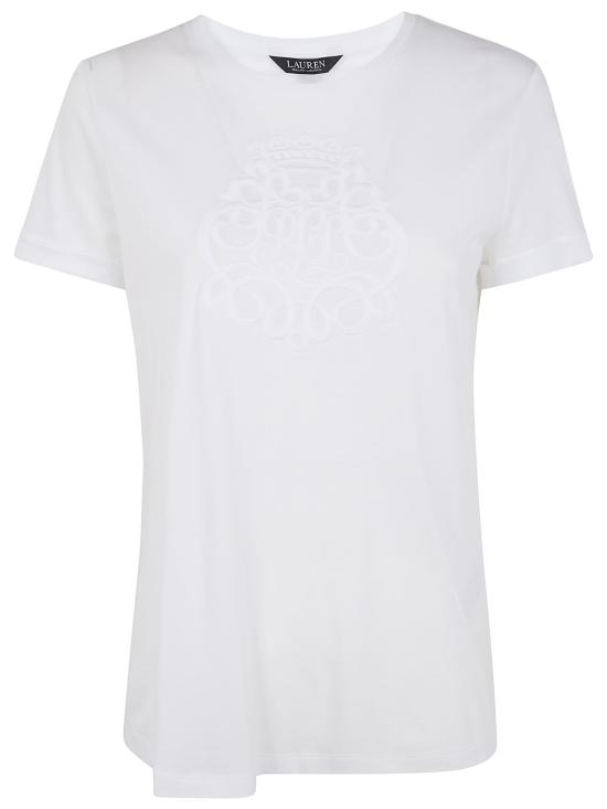 26SS 랄프 로렌 반팔 티셔츠 200P03753001 WHITE