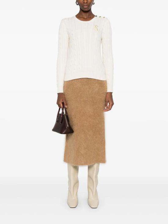 26SS 랄프 로렌 스웨터 200932223002 MASCARPONE WHITE - RALPH LAUREN