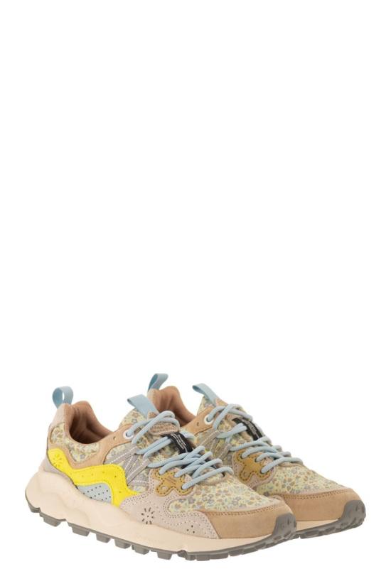 26SS 플라워 마운틴 스니커즈 201781767 2E01 BEIGE YELLOW - FLOWER MOUNTAIN