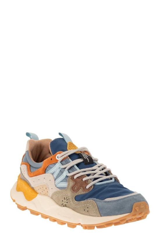 26SS 플라워 마운틴 스니커즈 201781801 1B13 BLUE BEIGE - FLOWER MOUNTAIN