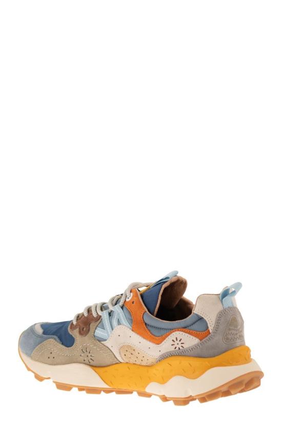 26SS 플라워 마운틴 스니커즈 201781801 1B13 BLUE BEIGE - FLOWER MOUNTAIN