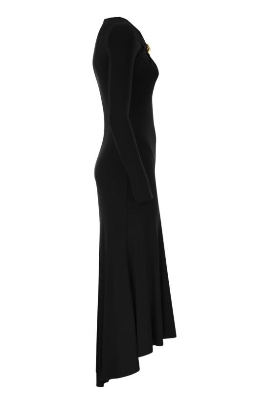 26SS 엘리자베타프랜치 미디 원피스 AB88561E2 110 BLACK - ELISABETTA FRANCHI