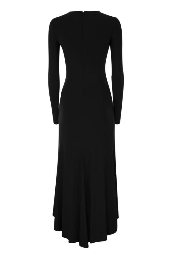 26SS 엘리자베타프랜치 미디 원피스 AB88561E2 110 BLACK - ELISABETTA FRANCHI