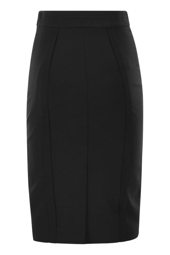 26SS 엘리자베타프랜치 스커트 GO15761E2 110 BLACK - ELISABETTA FRANCHI