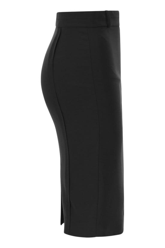 26SS 엘리자베타프랜치 스커트 GO15761E2 110 BLACK - ELISABETTA FRANCHI