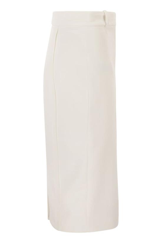 26SS 엘리자베타프랜치 스커트 GO15761E2 360 IVORY - ELISABETTA FRANCHI