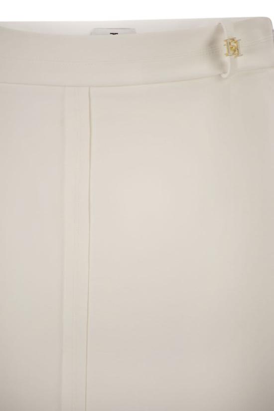 26SS 엘리자베타프랜치 스커트 GO15761E2 360 IVORY - ELISABETTA FRANCHI