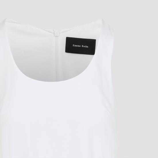 26SS 시몬로샤 미디 원피스 7471R1287 WHITE - SIMONE ROCHA