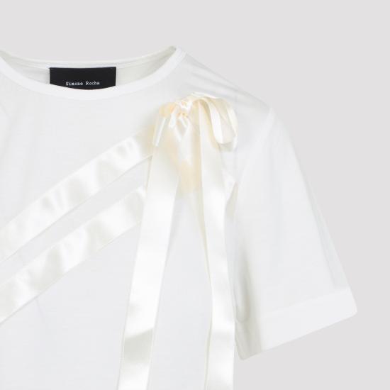 26SS 시몬로샤 반팔 티셔츠 54530571 IVORY WHITE - SIMONE ROCHA