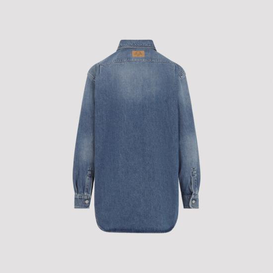 26SS 모스키노 셔츠 261E02040539 0285 BLUE - MOSCHINO