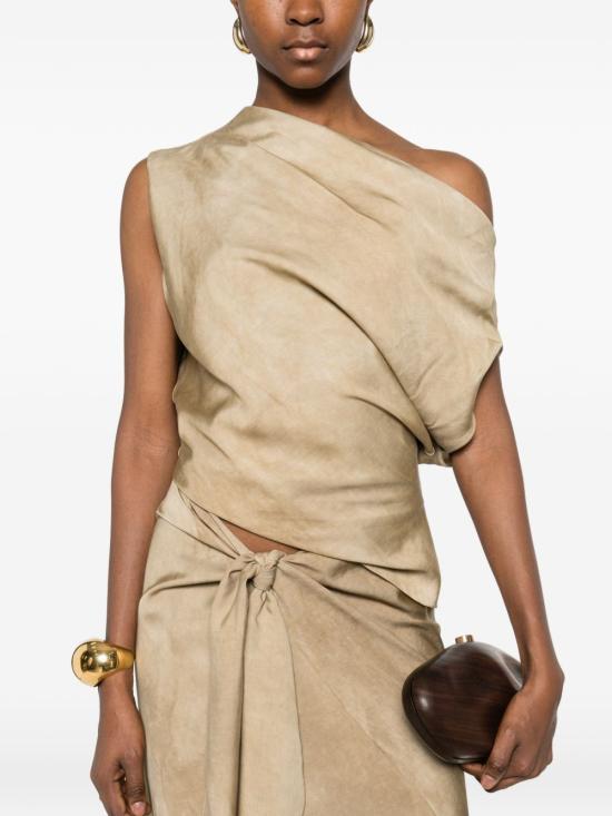 26SS 코타나 미디 원피스 A38578FADEBRONCE BROWN - CORTANA